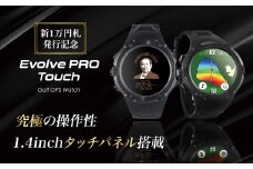 【数量限定】祝！新1万円札発行記念！　Shot Navi Evolve PRO Touch（ショットナビ エヴォルブプロ タッチ）＜カラー：ブラック＞　【11218-0773】