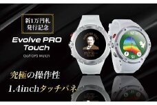 【数量限定】祝！新1万円札発行記念！　Shot Navi Evolve PRO Touch（ショットナビ エヴォルブプロ タッチ）＜カラー：ホワイト＞　【11218-0774】
