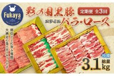 【 定期便・全3回 】彩の国黒豚 食べ比べセット　【11218-0792】