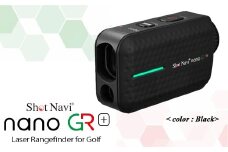 Shot Navi nano GR+（ショットナビ ナノ GR プラス）＜カラー：ブラック＞　【11218-0946】