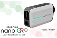 Shot Navi nano GR+（ショットナビ ナノ GR プラス）＜カラー：ホワイト＞　【11218-0947】