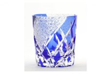 江戸切子 彩鳳 菊繋ぎ文様 オールドルリ  | 埼玉県 草加市 グラス 伝統工芸品 200ml  綺麗 伝統 日本 お土産 ギフト 誕生日 記念日 高級 海外 お土産 記念品 還暦祝い 酒器 ふるさと納税限定 限定品  職人 キレイ 上品 お祝い  ご褒美 オリジナル 日本土産  江戸切子 グラス コップ 日本製 プレゼント 贈り物 卒業祝い 就職祝い 記念品 贈答品 父の日 母の日