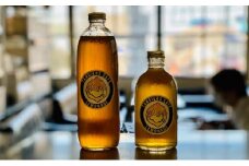 タンジールカフェ自家製レモネードシロップ 2本セット（500ml・300ml）｜埼玉県 草加市 フレッシュレモン 奄美 ザラメ はちみつ オリジナル シロップ カフェ 自家製 レモネードシロップ レモネード はちみつ お酒 割る 炭酸水 ワイン