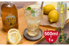 タンジールカフェ自家製レモネードシロップ 500ml｜埼玉県 草加市 フレッシュレモン 奄美 ザラメ はちみつ オリジナル シロップ カフェ 自家製 レモネードシロップ レモネード はちみつ お酒 割る 炭酸水 ワイン
