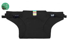 キャリフリー チェアベルト（ブラック） ＜第9回 キッズデザイン賞受賞＞｜埼玉県 草加市 イス 取り付け おすわり 補助ベルト 出産祝い 内祝い 誕生日プレゼント 赤ちゃん 育児 ベビー用品 補助ベルト 安心 安全 チェアー 椅子 補助 助け 楽 食事