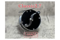 【ブラック】T-MADE　Classic2.7リール　釣り リール フィッシング 渓流釣り  | 埼玉県 草加市 釣り 釣り道具 釣り用品 魚 リール 手作り 職人 工芸品 フライフィッシング 魚釣り 趣味 海 便利 オリジナル デザイン シンプル 使いやすい 人気