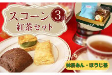 桜梅桃李 手作り本格スコットランドスコーン＆ あんサンドスコーン和の味 3個入り 紅茶付きセット | 埼玉県 草加市 スコットランドスコーン あんサンドスコーン スコーン 手作り お菓子 セット 詰合せ あんこ 和洋 洋菓子 お菓子 カフェ お茶菓子 本格 スコーン ミルク カフェオレ バナナ