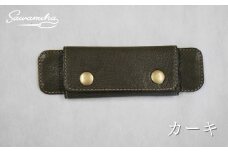 滑り止め革製肩パット ◆カーキ◆ | 埼玉県 草加市 作り おしゃれ デザイン かわいい 耐久性 素材 おすすめ シンプル シリーズ 特集 ギフト 男性向け 女性向け 子供向け 澤村バッグオリジナル レザーハンドルカバー 革小物 革製品 ストレス解消 あると便利 かっこいい プレゼント 父の日 母の日 敬老の日 贈り物 土産 外国人 海外 出張 旅行 ホームステイ 肩パッド 健康 滑らない