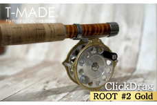 T-MADE ROOT#2 リール ゴールド 釣り リール フィッシング 渓流釣り | 埼玉県 草加市 釣り 釣り道具 釣り用品 魚 リール 手作り 職人 工芸品 フライフィッシング 魚釣り 趣味 海 便利 オリジナル デザイン シンプル 使いやすい 人気