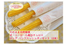 No.100-02 そのまま自然解凍　越谷チュロスロングサイズ　パンプキンシュガー8本 ／ スイーツ 手作り スペイン仕込み 埼玉県