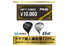 ＜PING＞(ピンゴルフ)　ゴルフクラブ購入補助券(10,000円分)_ゴルフクラブ ゴルフ アイアン ドライバー ウェッジ ピンゴルフ PING G430 購入補助券 人気 送料無料 ギフト 贈答 プレゼント【1453330】