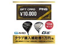 ＜PING＞(ピンゴルフ)　ゴルフクラブ購入補助券(100,000円分)_ゴルフクラブ ゴルフ アイアン ドライバー ウェッジ ピンゴルフ PING G430 G440 G LE3 購入補助券 おすすめ 人気 送料無料 ギフト 贈答 プレゼント【1535109】