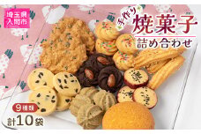 焼菓子詰め合わせ9種類(10袋)【1366313】