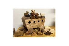 ＜玩具＞ウッディいるまのノアの箱舟＜ハンドメイド＞【1454976】