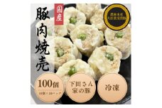 完全手作り!　自家特製シュウマイ計100個　10個×10パック　蒸し後　冷凍　国産豚　小分け【1610615】