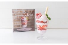 おうちで簡単に作れる食品サンプル【いちごパフェセット】