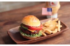 おうちで簡単に作れる食品サンプル【ハンバーガーキット】