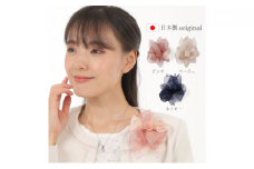 [№5720-7116]0226コサージュ　ベージュ