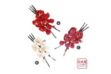 [№5720-7176]0249コサージュ 髪飾り つまみ細工 TC-035　アクセサリー 飾り フォーマル 卒業式 卒園式 入学式 入園式 結婚式 発表会 シルク 高級 髪飾り お洒落 和光市 埼玉県【C】