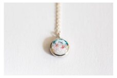 ネックレス 七宝 石戸蒲ザクラ100周年記念「憐」 | ネックレス necklace ポイント ネックレス アクセサリー 七宝 七宝焼き ジュエリー 上品 レディース 装飾 クリスマス 入学祝い 結婚記念日 記念日 お祝い 誕生日 ギフト 作家 作品 手づくり Kenichi Kondo 埼玉県 北本市