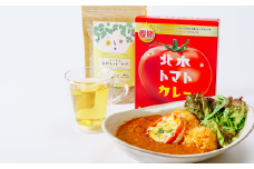 北本トマトカレー 200g×5個＆ハーブセラピーティー 1袋 セット | トマト カレー 甘口 キーマカレー 野菜 本格派 全国一 レトルト 日本一 ご当地 お土産 プレゼント ギフト 贈答 レトルト食品 家庭用 簡単調理 お手軽 人気 長期保存 常温保存 ハーブ ティー 茶 tea 健康茶 リラックス 癒し デトックス 免疫力 北本市観光協会 埼玉県 北本市