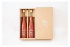 トマトジュース 500ml ×2本 | トマト100％ 1l 野菜ジュース 無添加 100%トマトジュース 濃厚 プレミアム  ミニトマト 濃い 糖度 10度 ジュース リコピン ドリンク 飲み物 500ミリリットル 1リットル 野菜 飲み物 健康 ご褒美 ごほうび 贅沢 優しい やさしい 飲料 内田農園 ベジファーム北本 埼玉県 北本市