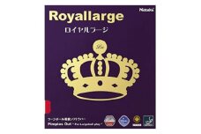 卓球用ラバー(ラージボール用)ロイヤルラージ　黒 / MAX【1424149】
