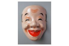 0020-009 小笑（こわらい）／小川和紙／お面