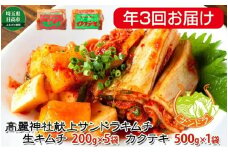 [№5712-0147]定期便 3ヶ月 キムチ 創業36年 高麗神社献上サンドラキムチ 国産 白菜 おかず ご飯のお供 おつまみ つまみ 発酵食品 