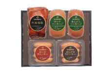 [№5712-0727]焼豚とソーセージ2種のギフトセット ギフト 贈り物 こだわり 豚肉 ゴールデンポーク 加工品 簡単調理 おつまみ おかず お弁当 朝食 定番 サイボク 埼玉県 日高市