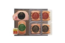 [№5712-0731]ロースハムとソーセージのギフト セット 贈り物 こだわり 豚肉 ゴールデンポーク 加工品 簡単調理 おつまみ おかず お弁当 朝食 定番 サイボク 埼玉県 日高市