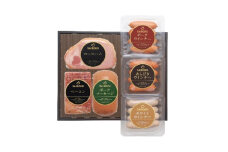 [№5712-0732]ロースハムのバラエティーギフト セット 贈り物 こだわり 豚肉 ゴールデンポーク 加工品 簡単調理 おつまみ おかず お弁当 朝食 定番 サイボク 埼玉県 日高市