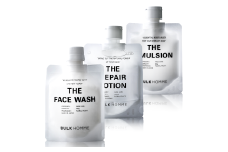 033-003　【BULK HOMME　バルクオム】FACE CARE 3STEP セット（THE FACE WASH、THEREPAIR LOTION、THE EMULSION）フェイスケア 洗顔料 薬⽤化粧⽔ 乳液 BULK HOMME