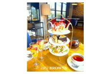 ＜caffe BROWNS＞美味しいランチと絶品スイーツ お食券 3000円分【1563202】