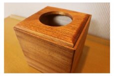 熟練桐たんす職人が手作りした桐のくず箱　【11246-0116】