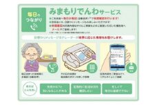 郵便局のみまもりでんわサービス(固定電話3か月コース)　【11246-0129】