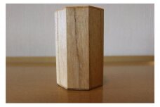 熟練桐たんす職人が手作りした桐の八角ペン立て　【11246-0137】