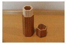 熟練桐たんす職人が手作りした桐の線香ケース＜オイル塗装（ブラウン）＞　【11246-0169】