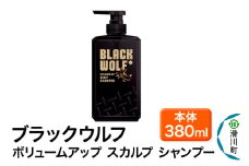 大正製薬 ブラックウルフ(BLACK WOLF) ボリュームアップ スカルプ シャンプー 本体 380mL×1本