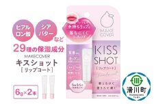 メイクカバーキスショット 6g リップコート 2本セット