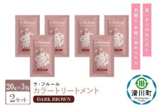 ラフルールカラートリートメントDB 20ｇ×3包 2セット