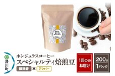 コーヒー豆 自家焙煎 ホンジュラス スペシャルティコーヒー 焙煎豆 200g 細挽き【アンバー】
