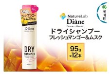 Diane ダイアン パーフェクトビューティー ドライシャンプー 95g フレッシュマンゴー＆ムスク×12点セット