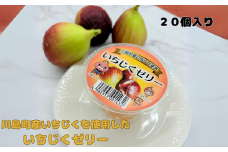【いちじくゼリー】川島町産いちじくを贅沢に使用した いちじくゼリー 20個セット いちじく ゼリー 川島町 20個 スイーツ デザート フルーツ