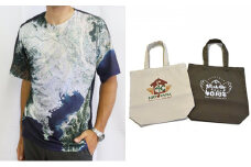 オリジナル衛星Tシャツ・エコバッグのセット Sサイズ