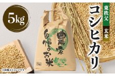 ＜令和5年度産＞東秩父・玄米コシヒカリ5キロ【1220530】