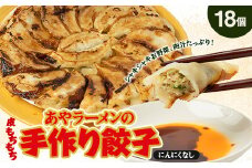 ＜東秩父村＞あやラーメンの手作り餃子　18個【1369656】