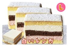 白いレンガ Lサイズ (4～5人用) くせになる美味しさのショコラケーキ [0399]