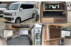 スズキ エブリィ ワゴン キャンピングカー 架装 持ち込み
