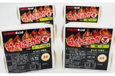 YAMATOぎょうざ　ガーリック醤油　12個入り2箱　柚子12個入2箱【 加工品 惣菜 冷凍 中華 点心 ギョーザ 餃子 ニンニク 夕飯 おかず つまみ 】[№5346-0170]